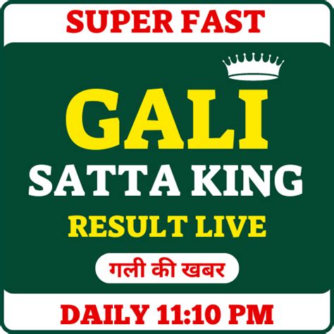 gali fast satta|Satta King Result Live .